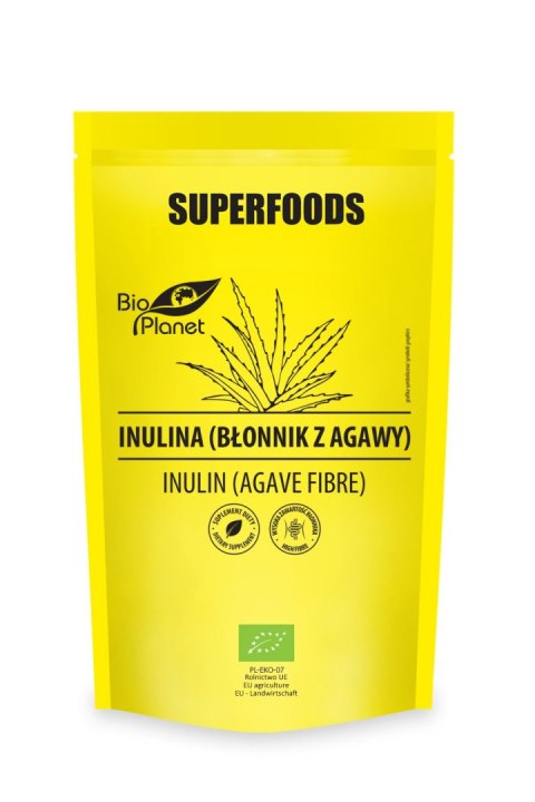 INULINA (BŁONNIK Z AGAWY) BIO 250 g - BIO PLANET INULINA (BŁONNIK Z AGAWY) BIO 250 g - BIO PLANET
