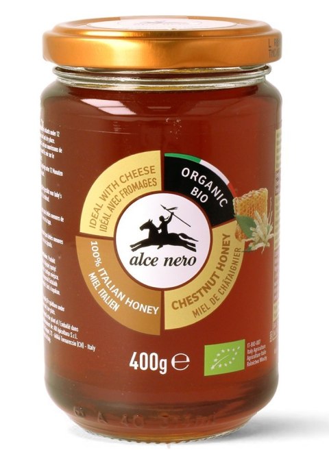 MIÓD KASZTANOWY BIO 400 g - ALCE NERO MIÓD KASZTANOWY BIO 400 g - ALCE NERO