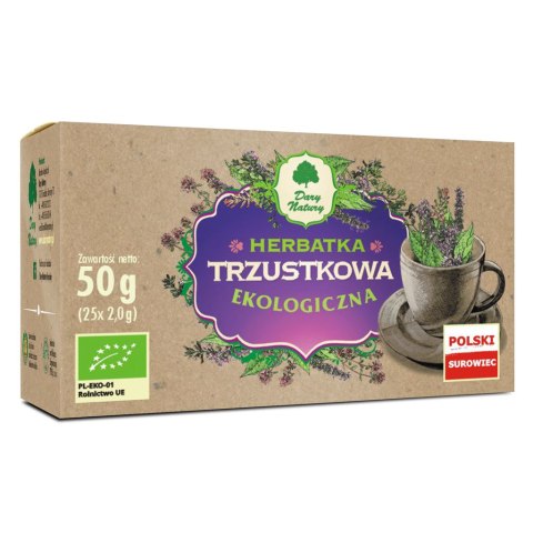 HERBATKA TRZUSTKOWA BIO (25 x 2 g) 50 g - DARY NATURY HERBATKA TRZUSTKOWA BIO (25 x 2 g) 50 g - DARY NATURY