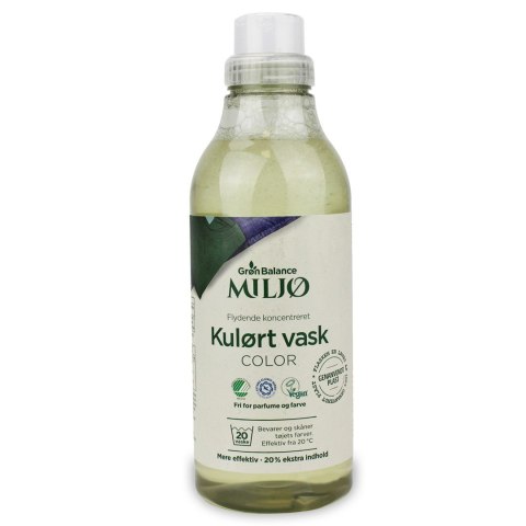 PŁYN DO PRANIA KOLOROWYCH UBRAŃ (KONCENTRAT) ECO 900 ml (20 PRAŃ) - GRON BALANCE PŁYN DO PRANIA KOLOROWYCH UBRAŃ (KONCENTRAT) ECO 900 ml (20 PRAŃ) - GRON BALANCE
