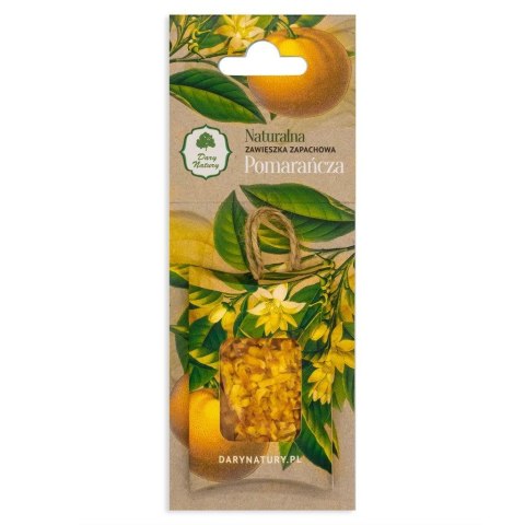 NATURALNA ZAWIESZKA ZAPACHOWA POMARAŃCZA 1 szt. - DARY NATURY NATURALNA ZAWIESZKA ZAPACHOWA POMARAŃCZA 1 szt. - DARY NATURY