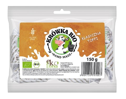 KRÓWKI TOFFI KLASYCZNE BEZGLUTENOWE BIO 150 g - EKOFLORKA
