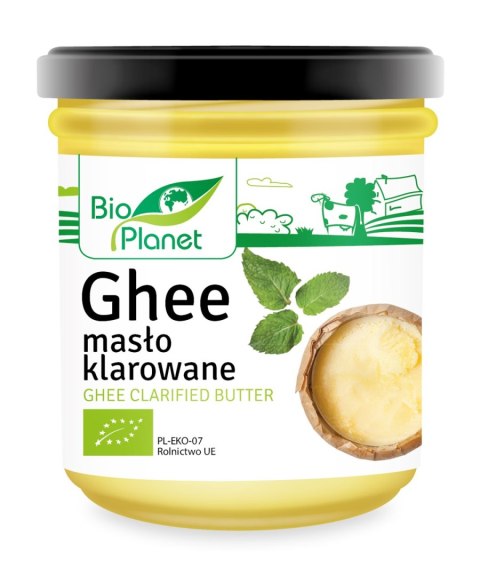 MASŁO KLAROWANE GHEE BIO 250 g (263 ml) - BIO PLANET MASŁO KLAROWANE GHEE BIO 250 g (263 ml) - BIO PLANET