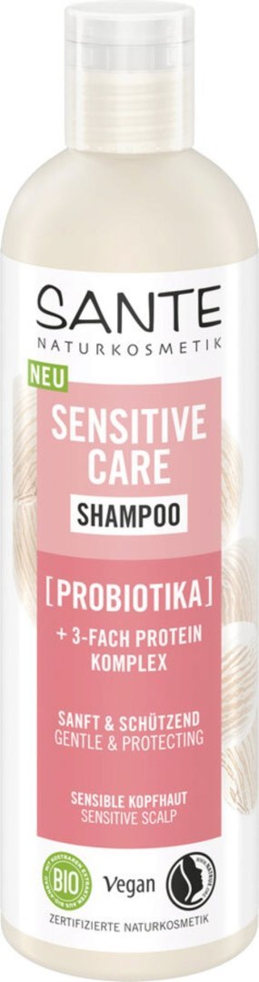 SZAMPON DELIKATNY DO WRAŻLIWEJ SKÓRY GŁOWY PROBIOTYK I POTRÓJNY KOMPLEKS PROTEINOWY ECO 250 ml - SANTE SZAMPON DELIKATNY DO WRAŻLIWEJ SKÓRY GŁOWY PROBIOTYK I POTRÓJNY KOMPLEKS PROTEINOWY ECO 250 ml - SANTE