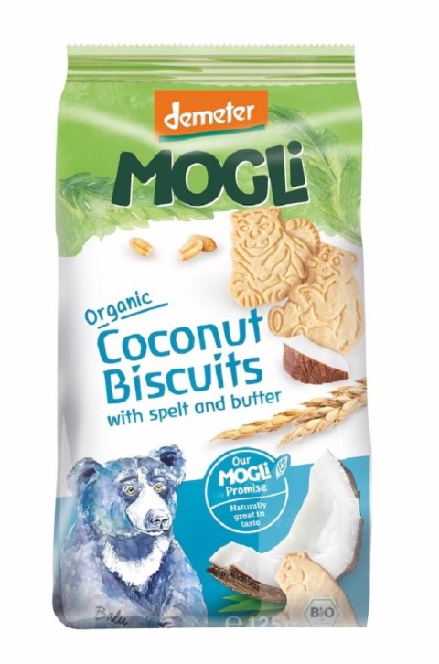 CIASTKA ORKISZOWO - KOKOSOWE DEMETER BIO 125 g - MOGLI CIASTKA ORKISZOWO - KOKOSOWE DEMETER BIO 125 g - MOGLI