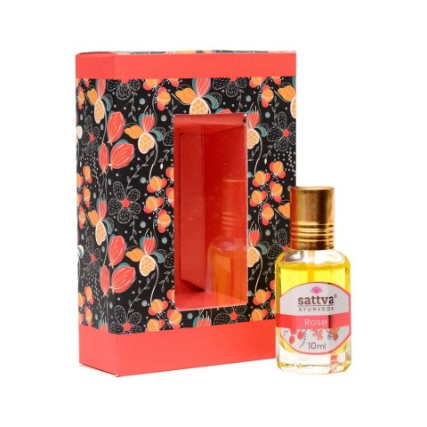 PERFUMY W OLEJKU RÓŻA (ROLL-ON) 10 ml - SATTVA (AYURVEDA) PERFUMY W OLEJKU RÓŻA (ROLL-ON) 10 ml - SATTVA (AYURVEDA)