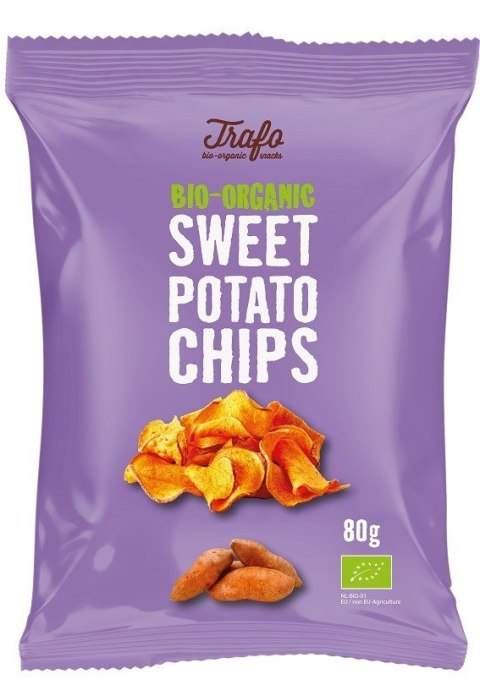 CHIPSY Z BATATÓW SMAŻONE NA OLEJU SŁONECZNIKOWYM BIO 80 g - TRAFO CHIPSY Z BATATÓW SMAŻONE NA OLEJU SŁONECZNIKOWYM BIO 80 g - TRAFO