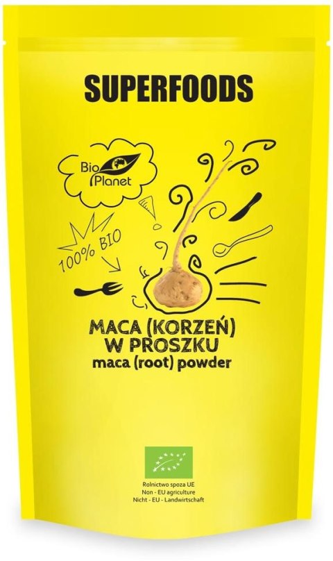 MACA SPROSZKOWANA BIO 150 g - BIO PLANET MACA SPROSZKOWANA BIO 150 g - BIO PLANET