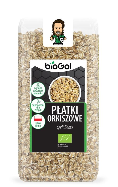 PŁATKI ORKISZOWE BIO 300 g - BIOGOL PŁATKI ORKISZOWE BIO 300 g - BIOGOL
