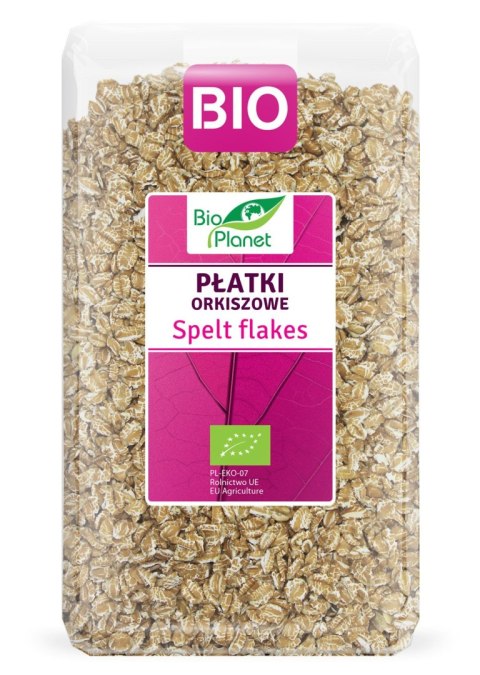 PŁATKI ORKISZOWE BIO 600 g - BIO PLANET PŁATKI ORKISZOWE BIO 600 g - BIO PLANET