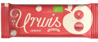 BATON BAKALIOWY Z JABŁKIEM URWIS BEZGLUTENOWY BIO 40 g - ZMIANY ZMIANY