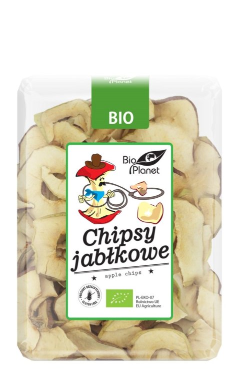 CHIPSY JABŁKOWE BEZGLUTENOWE BIO 100 g - BIO PLANET CHIPSY JABŁKOWE BEZGLUTENOWE BIO 100 g - BIO PLANET