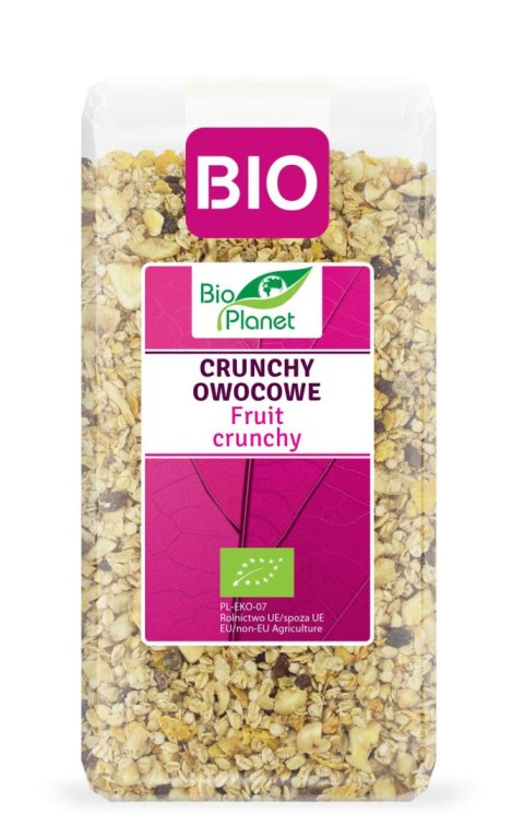 CRUNCHY OWOCOWE BIO 250 g - BIO PLANET CRUNCHY OWOCOWE BIO 250 g - BIO PLANET