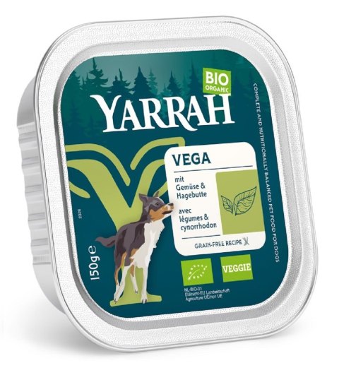 (DLA PSA) KARMA - VEGA Z OWOCAMI DZIKIEJ RÓŻY BIO 150 g - YARRAH (DLA PSA) KARMA - VEGA Z OWOCAMI DZIKIEJ RÓŻY BIO 150 g - YARRAH