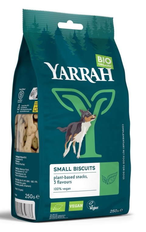 (DLA PSA MAŁEJ RASY) PRZYSMAK - CIASTKA ZBOŻOWE BIO 250 g - YARRAH (DLA PSA MAŁEJ RASY) PRZYSMAK - CIASTKA ZBOŻOWE BIO 250 g - YARRAH