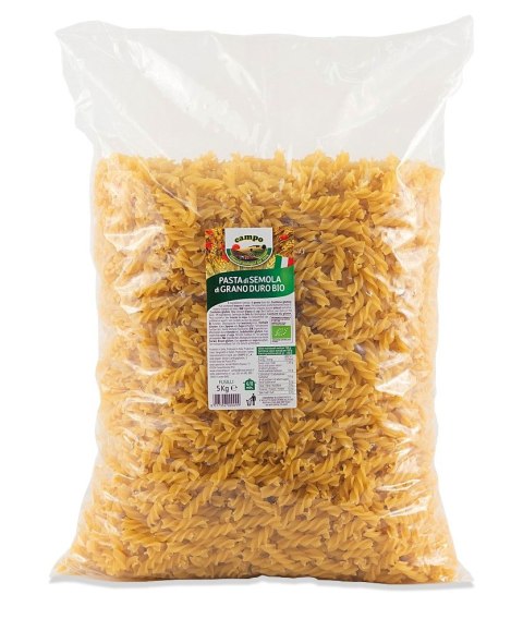 MAKARON (SEMOLINOWY) FUSILLI BIO 5 kg - HORECA MAKARON (SEMOLINOWY) FUSILLI BIO 5 kg - HORECA