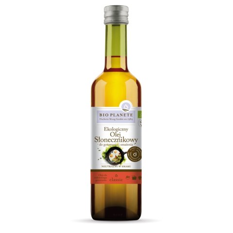 OLEJ DO GOTOWANIA I SMAŻENIA BIO 500 ml - BIO PLANETE OLEJ DO GOTOWANIA I SMAŻENIA BIO 500 ml - BIO PLANETE