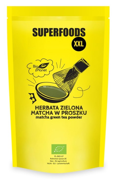 HERBATA ZIELONA MATCHA BIO 500 g - BIO PLANET HERBATA ZIELONA MATCHA BIO 500 g - BIO PLANET
