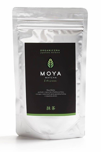 HERBATA ZIELONA MATCHA CODZIENNA JAPOŃSKA BIO 100 g - MOYA MATCHA HERBATA ZIELONA MATCHA CODZIENNA JAPOŃSKA BIO 100 g - MOYA MATCHA