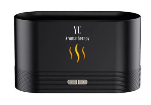 DYFUZOR ULTRADŹWIĘKOWY FLAME CZARNY - YOUR CANDLE DYFUZOR ULTRADŹWIĘKOWY FLAME CZARNY - YOUR CANDLE