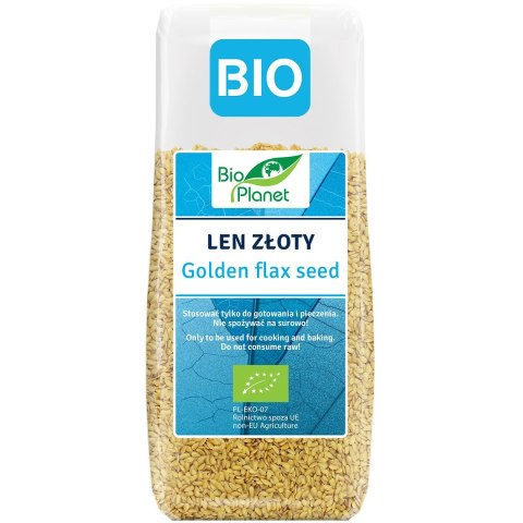 LEN ZŁOTY (SIEMIĘ LNIANE) BIO 200 g - BIO PLANET LEN ZŁOTY (SIEMIĘ LNIANE) BIO 200 g - BIO PLANET
