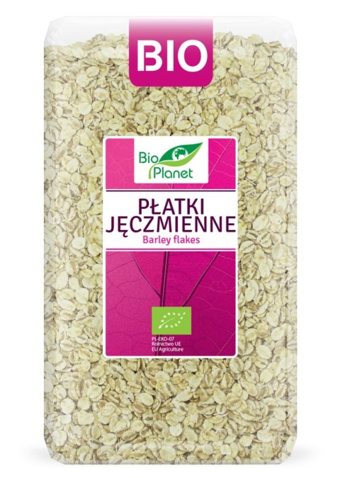PŁATKI JĘCZMIENNE BIO 600 g - BIO PLANET PŁATKI JĘCZMIENNE BIO 600 g - BIO PLANET