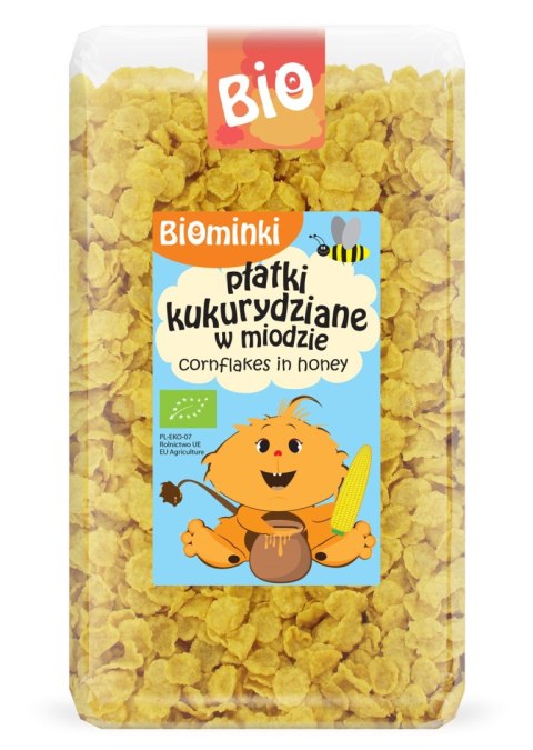 PŁATKI KUKURYDZIANE W MIODZIE BIO 300 g - BIOMINKI PŁATKI KUKURYDZIANE W MIODZIE BIO 300 g - BIOMINKI