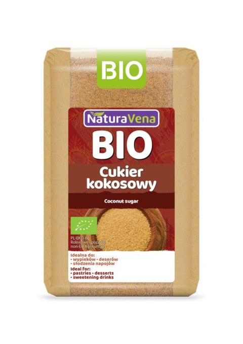 CUKIER KOKOSOWY BIO 200 g - NATURAVENA CUKIER KOKOSOWY BIO 200 g - NATURAVENA