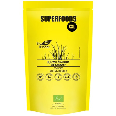 JĘCZMIEŃ MŁODY SPROSZKOWANY BIO 400 g - BIO PLANET